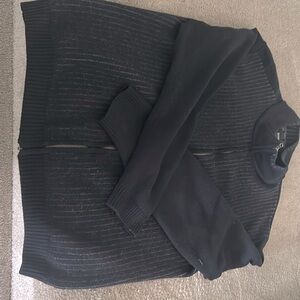 Men’s Hugo Boss zip front sweater